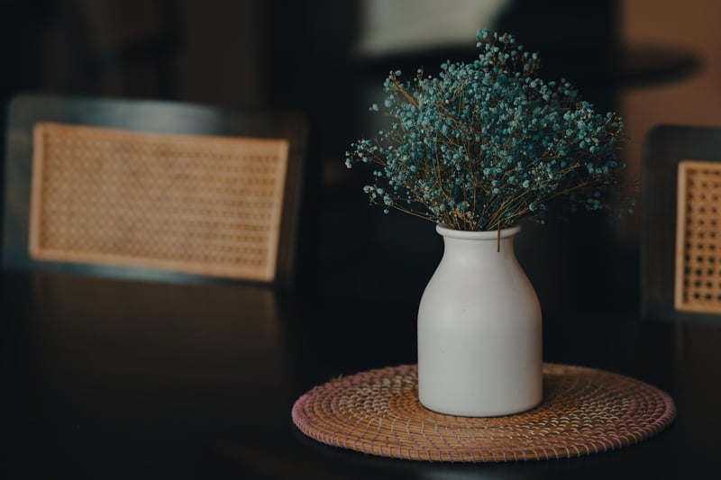 Decorate with repurposed goods